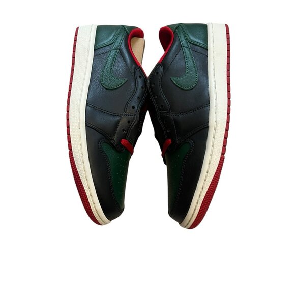 Air Jordan 1 Retro OG Low Black Gorge Green Women's US Size 9 - Picture 5 of 7